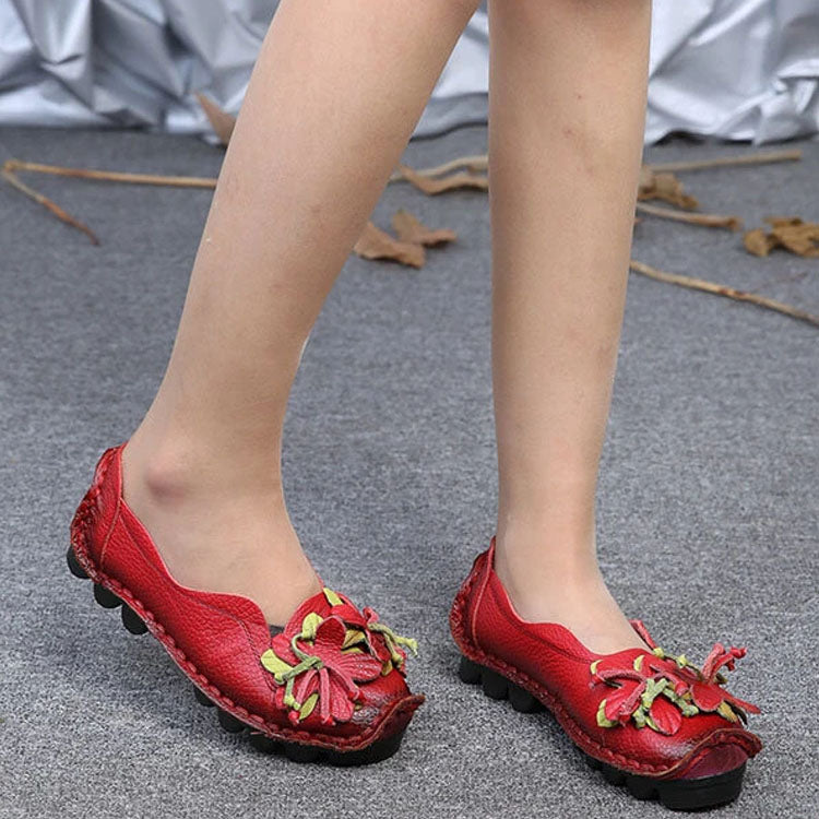 LD | Glamoureuze casual schoenen met bloemendetail