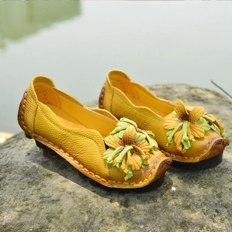 LD | Glamoureuze casual schoenen met bloemendetail