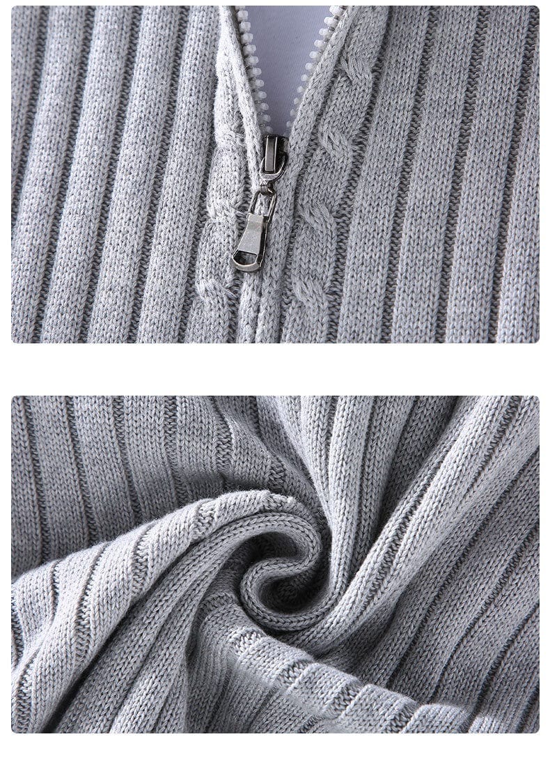 LD Gebreide trui met opstaande kraag 2024