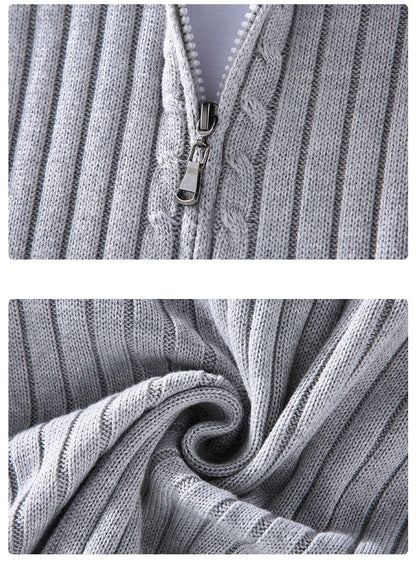 LD Gebreide trui met opstaande kraag 2024