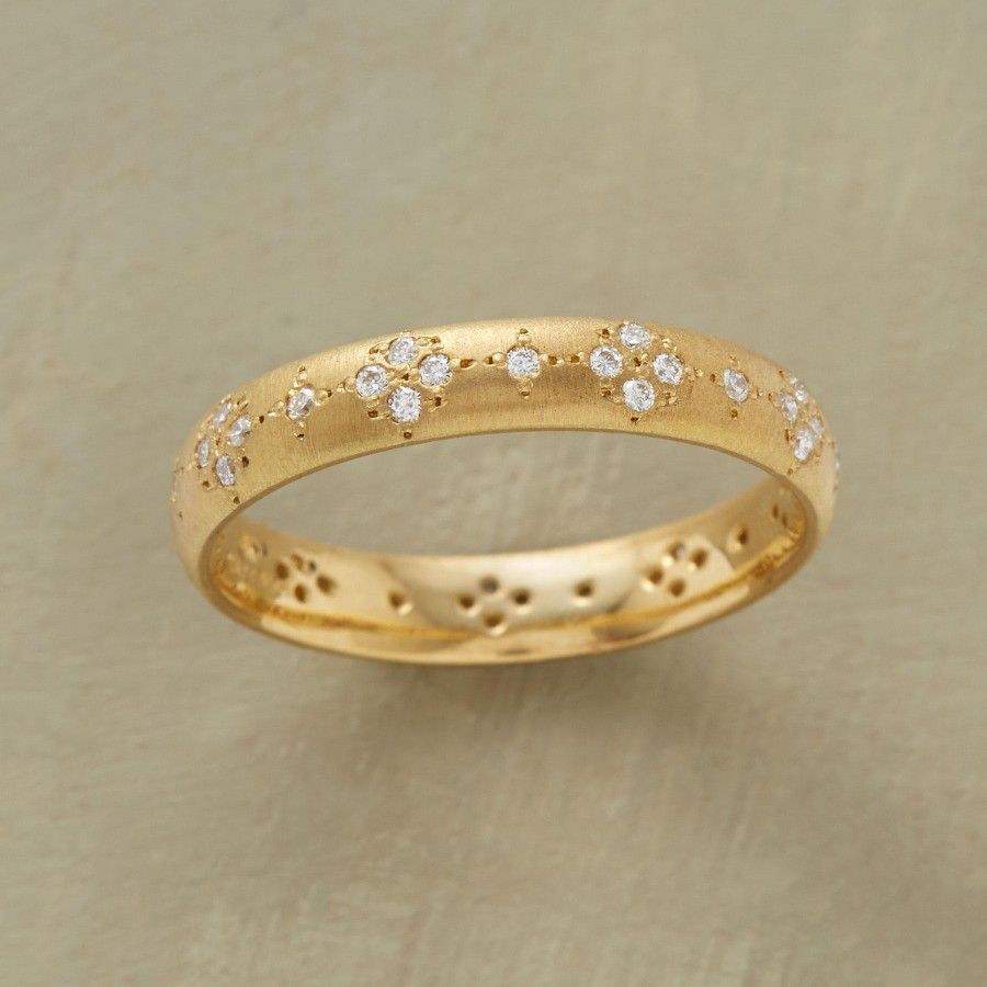 Diamond Blossom Ring