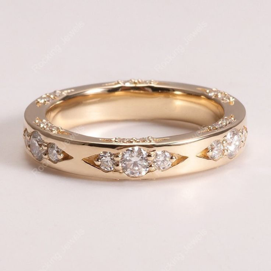 Diamond Arc Ring