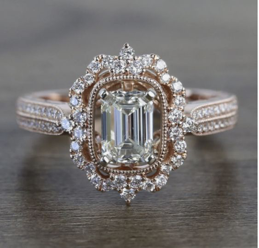 Diamond Halo Ring