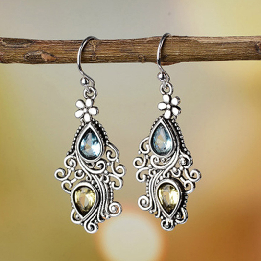 Crystal Gem Earrings