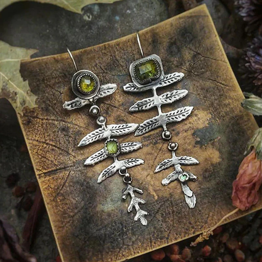 Nature Earrings in Silver