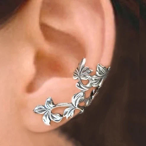 Silver Leaf Earrings