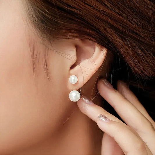 Pearl Stud Earrings