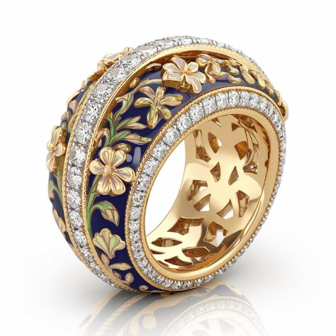 Blue Garden Ring