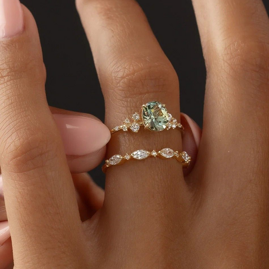Evelyn Greenstone Ring