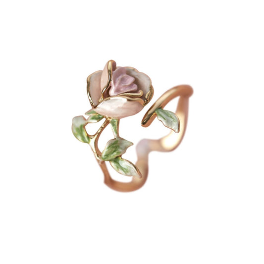 Forged Gold Ring