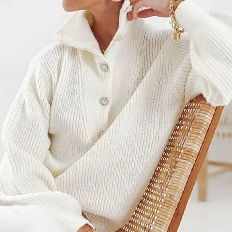 LD Eenvoudige en stijlvolle wintertrui