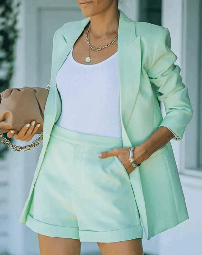 LD | Blazer & Korte Broek Set