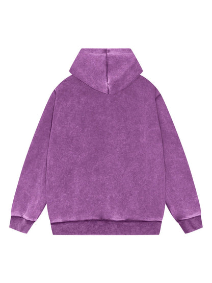 LD | Denim pullover hoodie