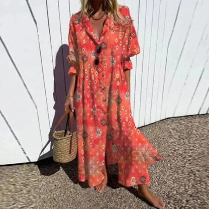 LD | Klassieke boho maxi jurk