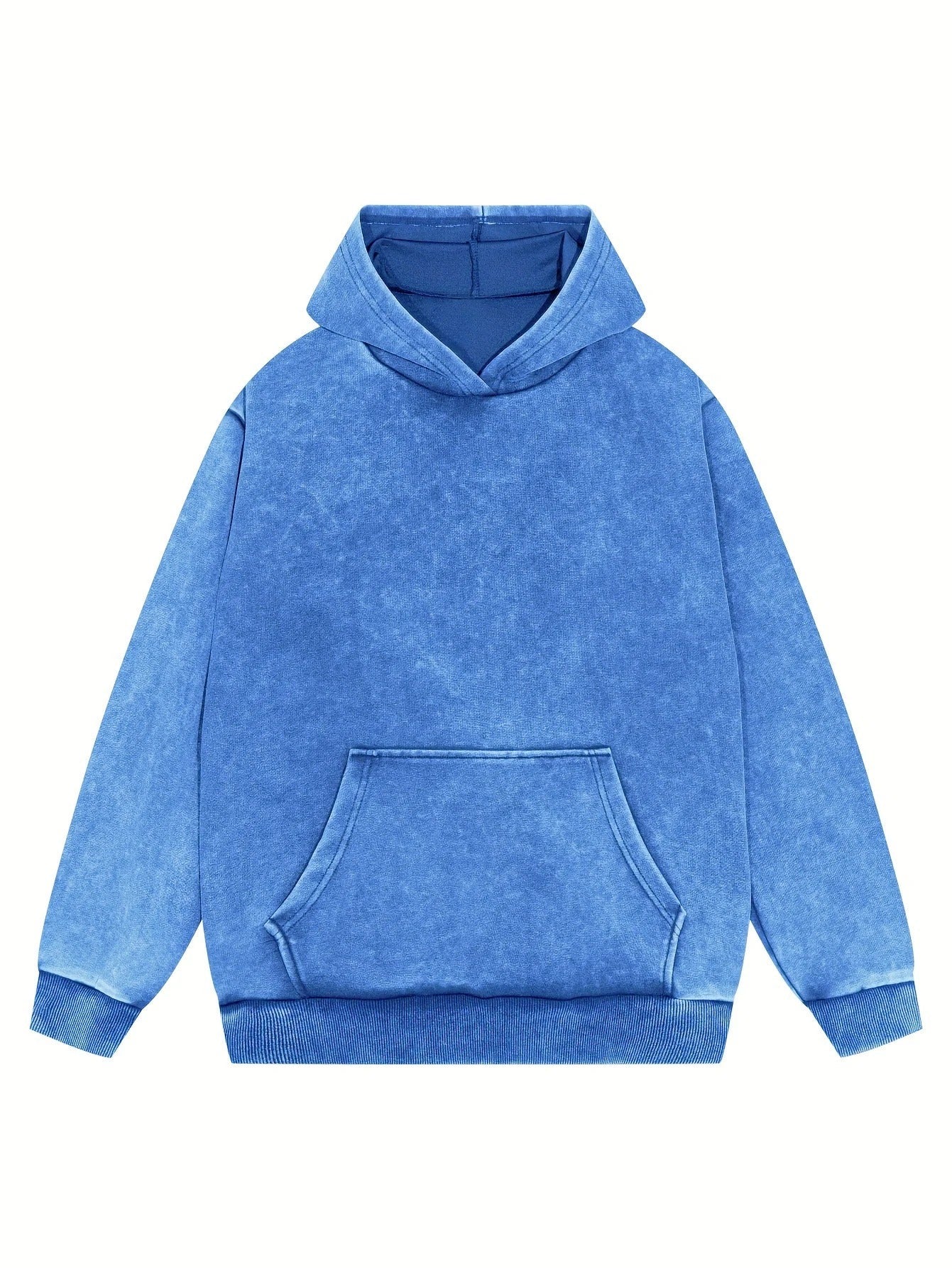 LD | Denim pullover hoodie
