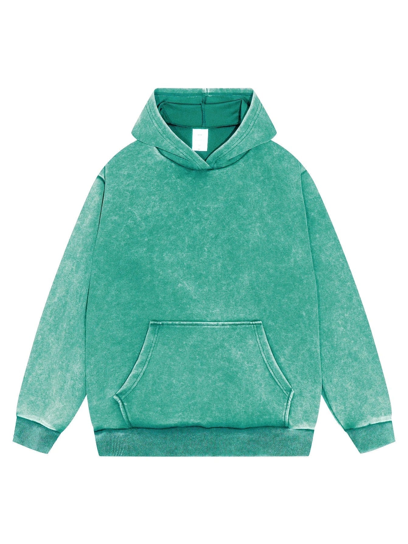 LD | Denim pullover hoodie