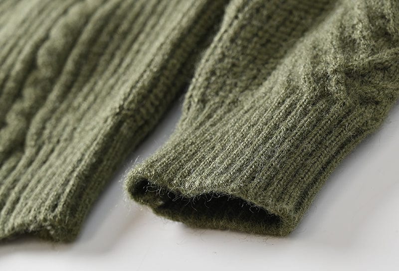 LD Gebreide polotrui met kraag