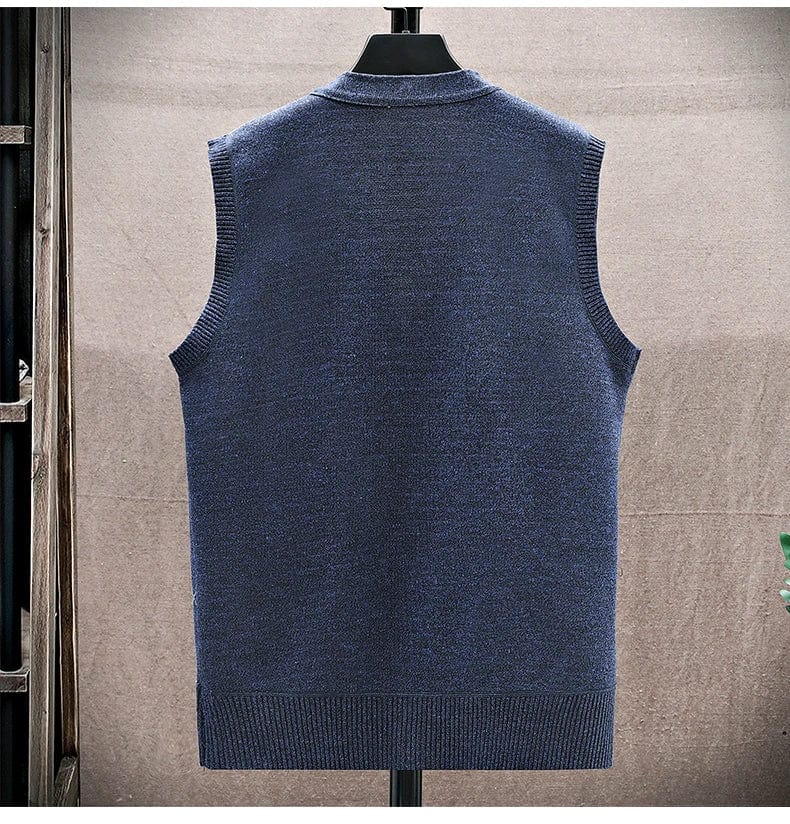 LD Casual mouwloze trui met V-hals