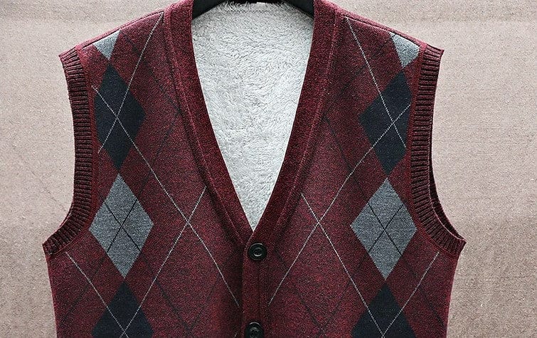 LD Casual mouwloze trui met V-hals