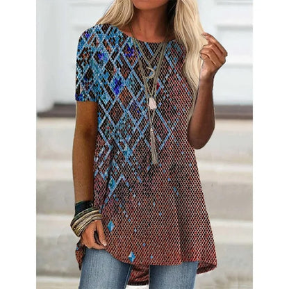 LD | Boho-geïnspireerd shirt met print
